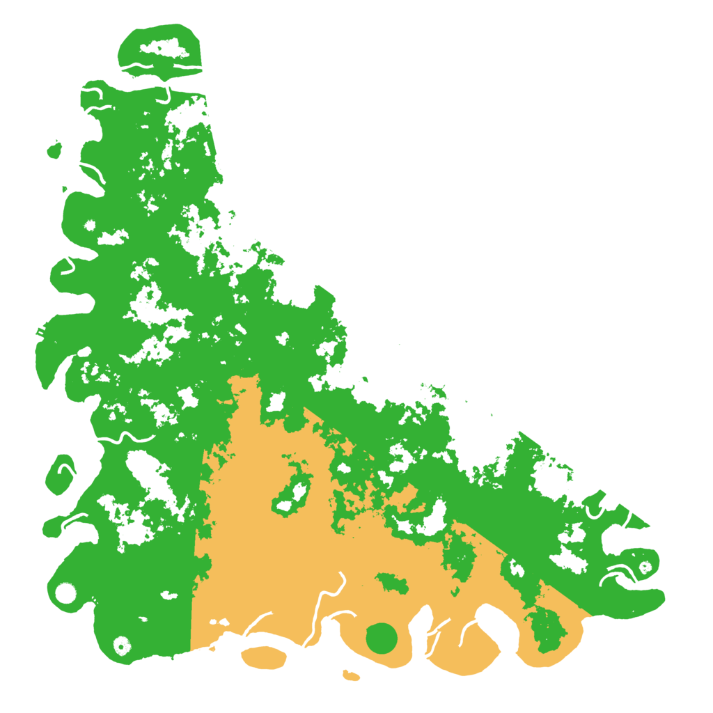 Biome Rust Map: Procedural Map, Size: 6000, Seed: 544431167