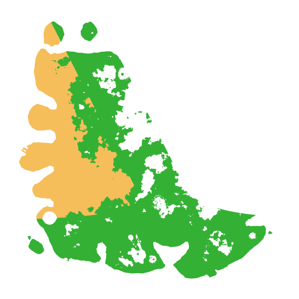 Biome Rust Map: Procedural Map, Size: 4000, Seed: 55357160