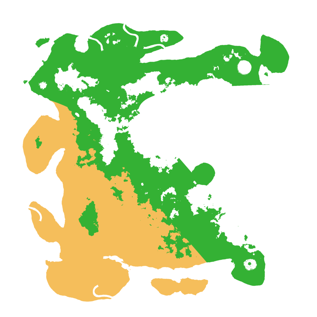 Biome Rust Map: Procedural Map, Size: 4000, Seed: 5145221