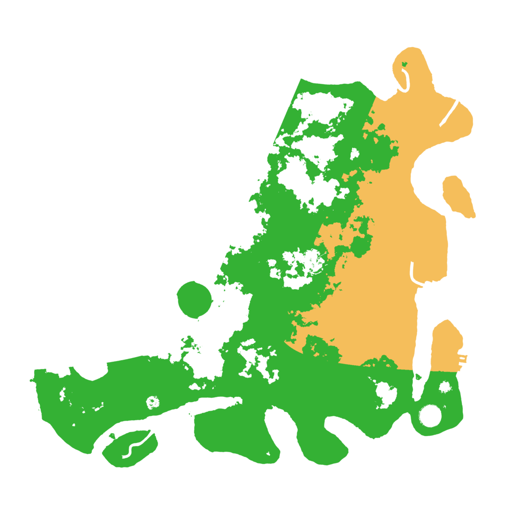 Biome Rust Map: Procedural Map, Size: 4000, Seed: 317222190