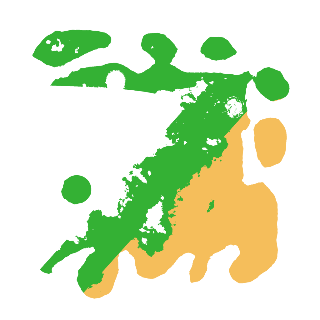 Biome Rust Map: Barren, Size: 3000, Seed: 233125115