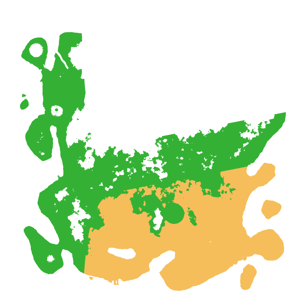 Biome Rust Map: Procedural Map, Size: 4000, Seed: 123567