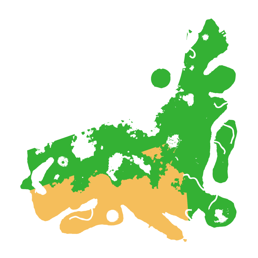 Biome Rust Map: Procedural Map, Size: 3750, Seed: 17989403