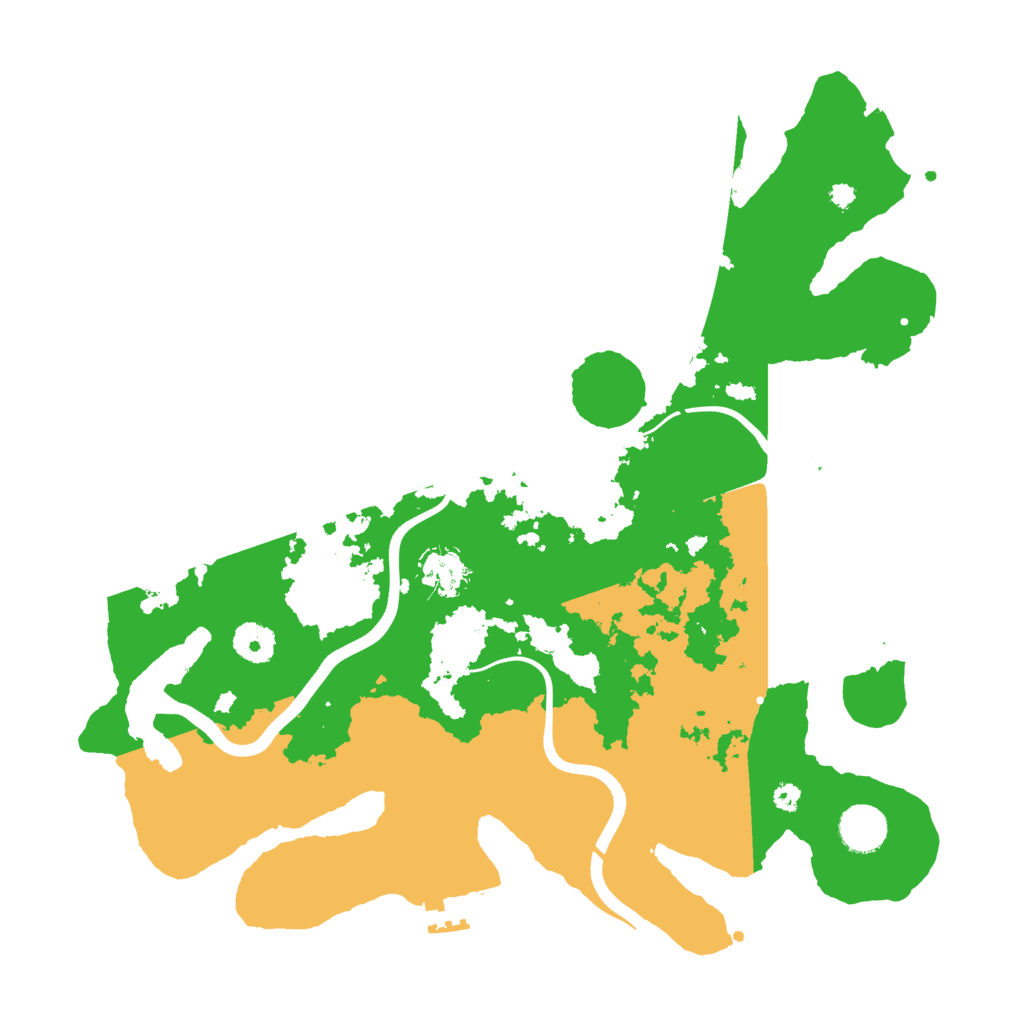 Biome Rust Map: Procedural Map, Size: 3750, Seed: 17989403