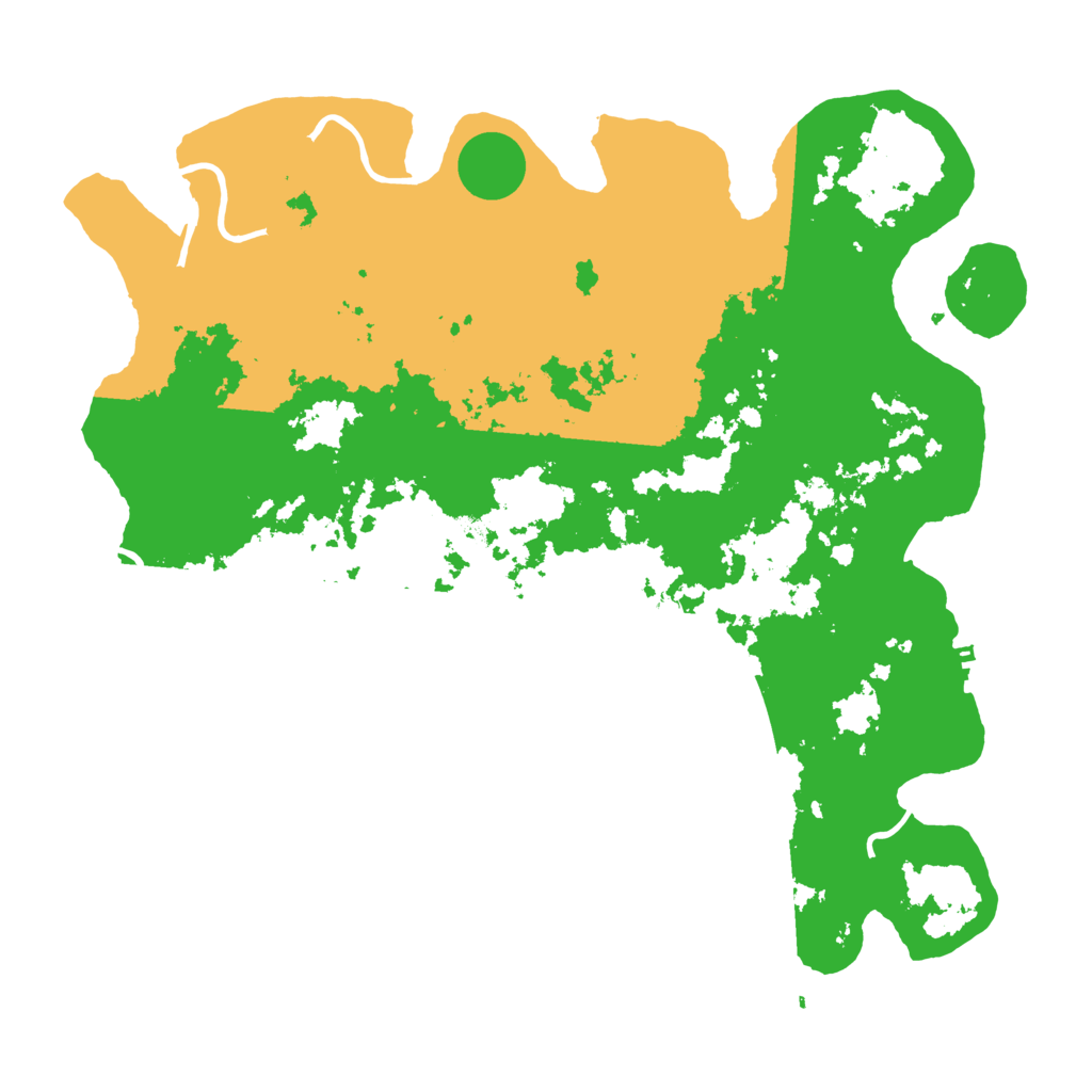 Biome Rust Map: Procedural Map, Size: 4250, Seed: 17814