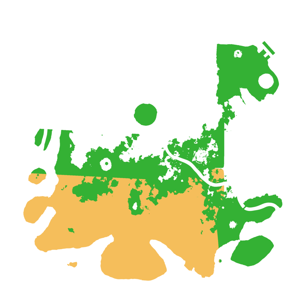 Biome Rust Map: Procedural Map, Size: 3750, Seed: 8137967