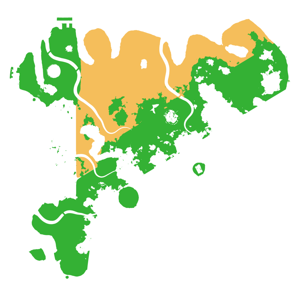 Biome Rust Map: Procedural Map, Size: 4000, Seed: 9703
