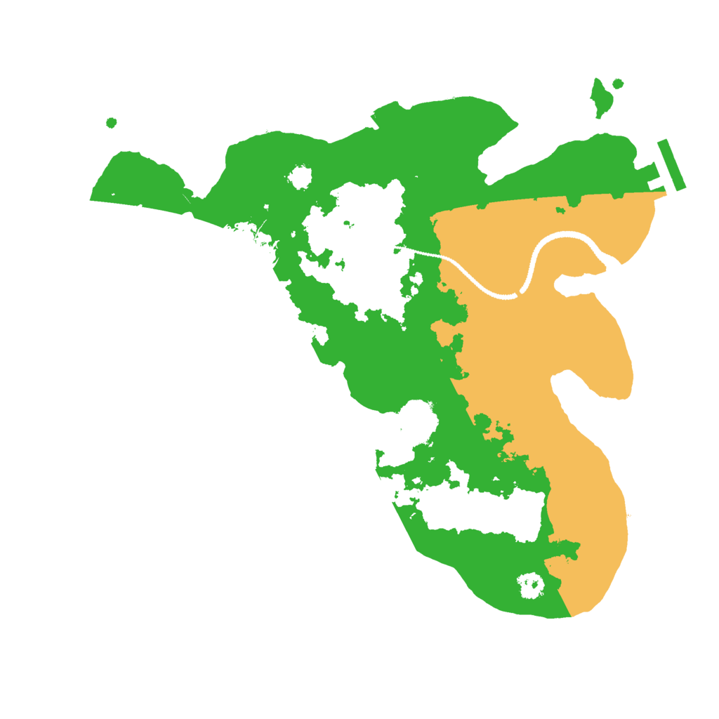 Biome Rust Map: Procedural Map, Size: 2750, Seed: 2000777