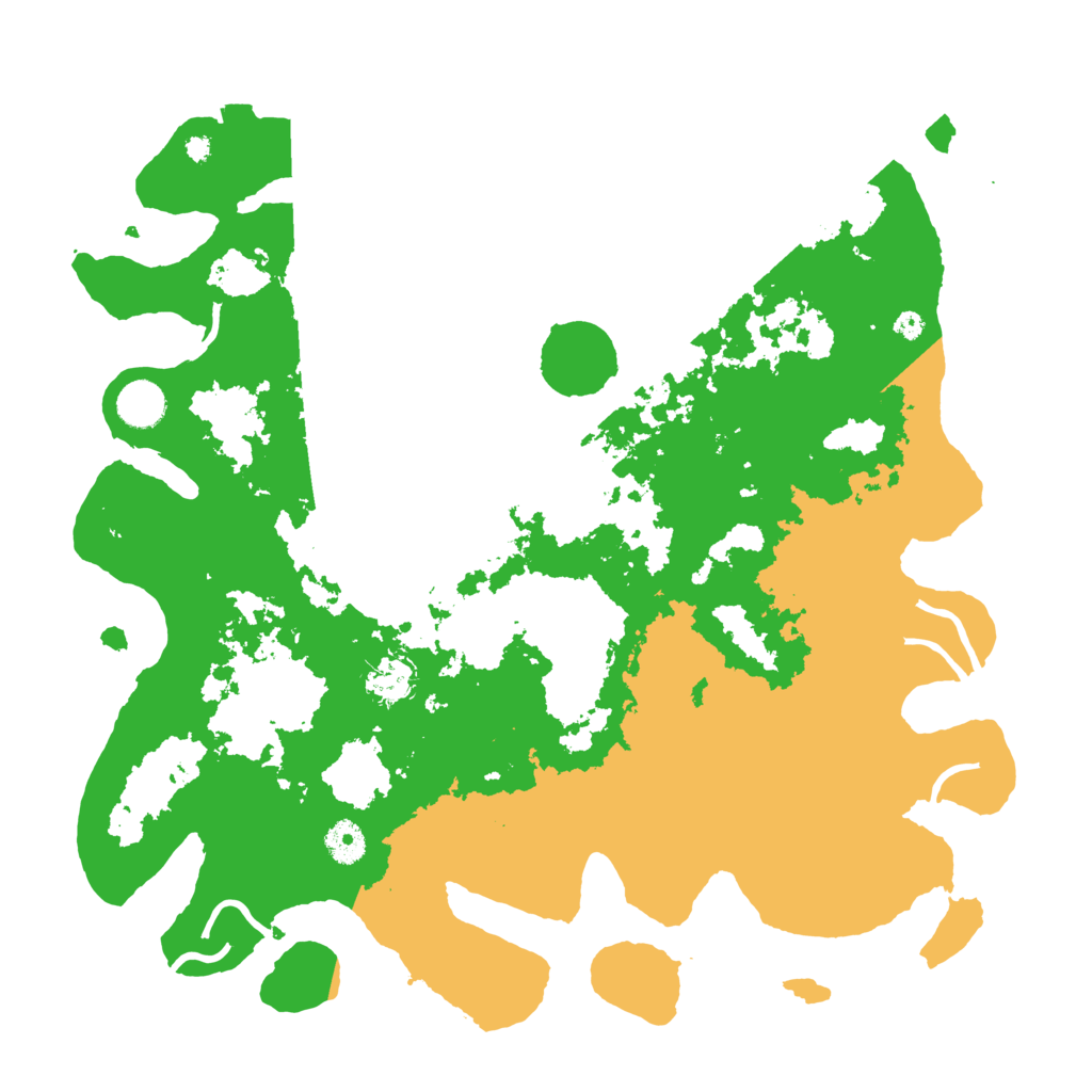 Biome Rust Map: Procedural Map, Size: 4000, Seed: 7034