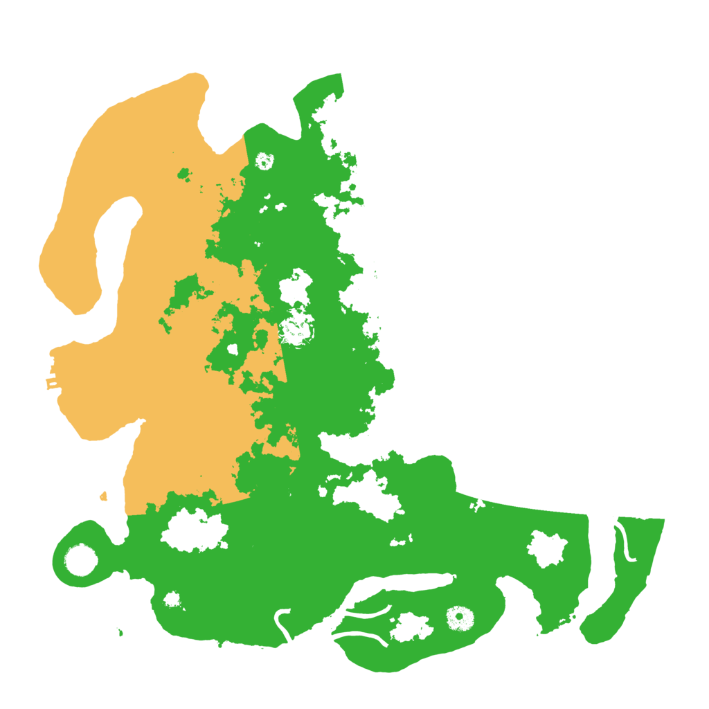 Biome Rust Map: Procedural Map, Size: 4000, Seed: 8128