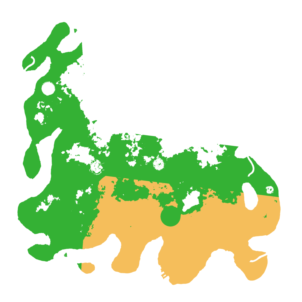 Biome Rust Map: Procedural Map, Size: 4000, Seed: 9647