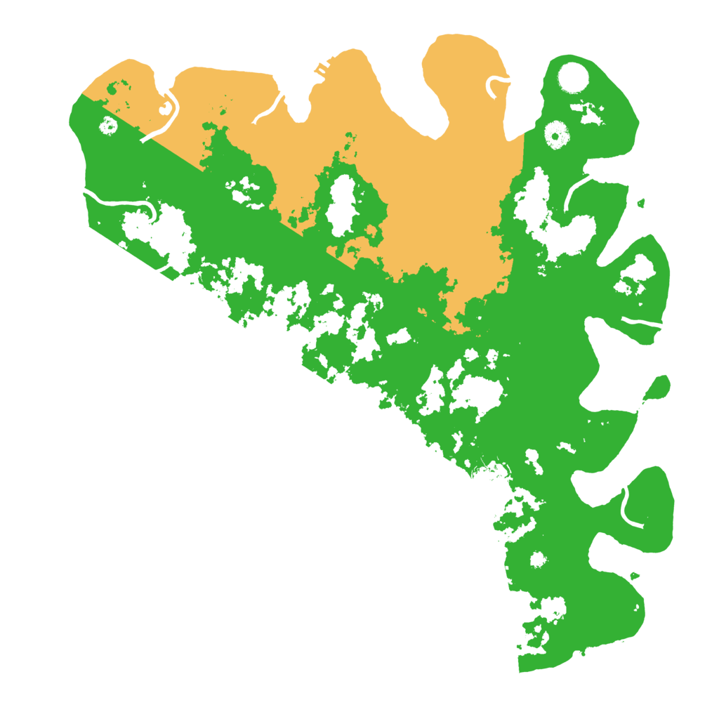 Biome Rust Map: Procedural Map, Size: 4122, Seed: 4122