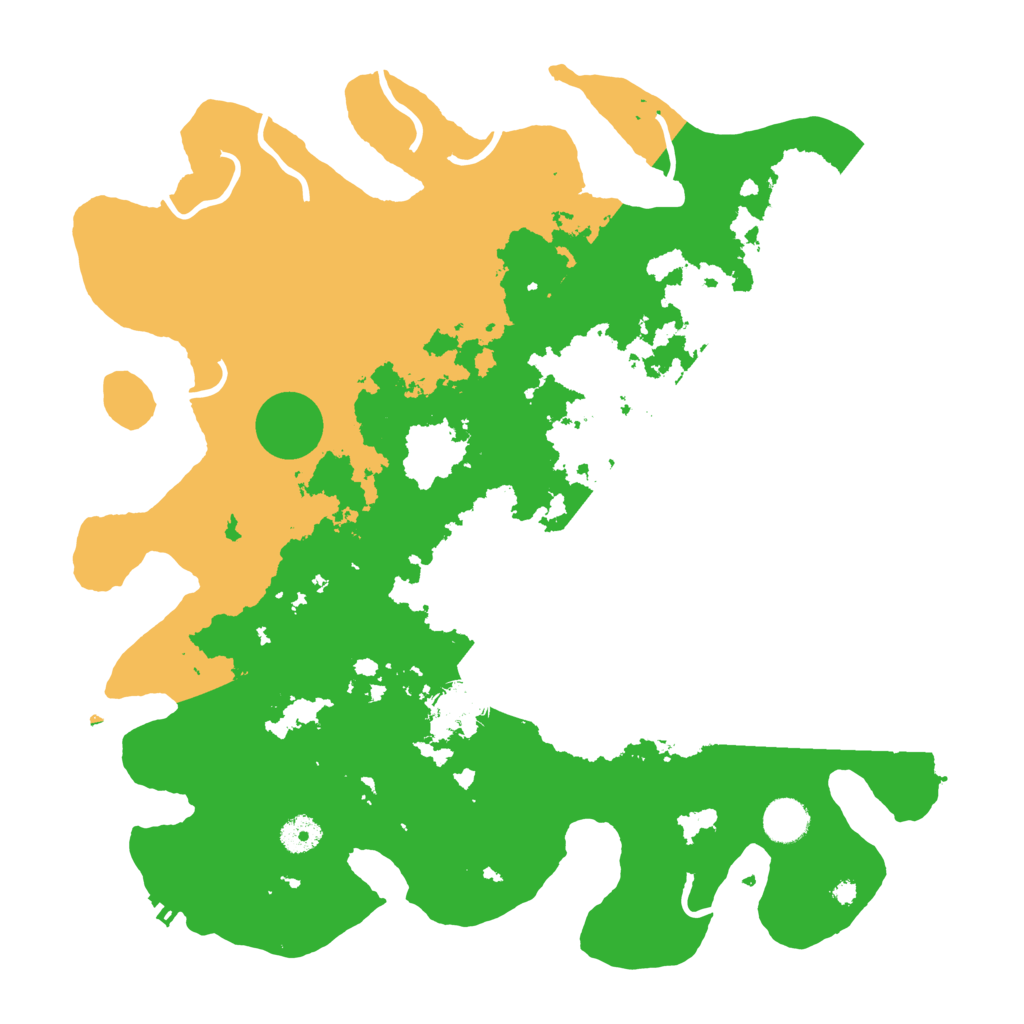 Biome Rust Map: Procedural Map, Size: 4000, Seed: 4697