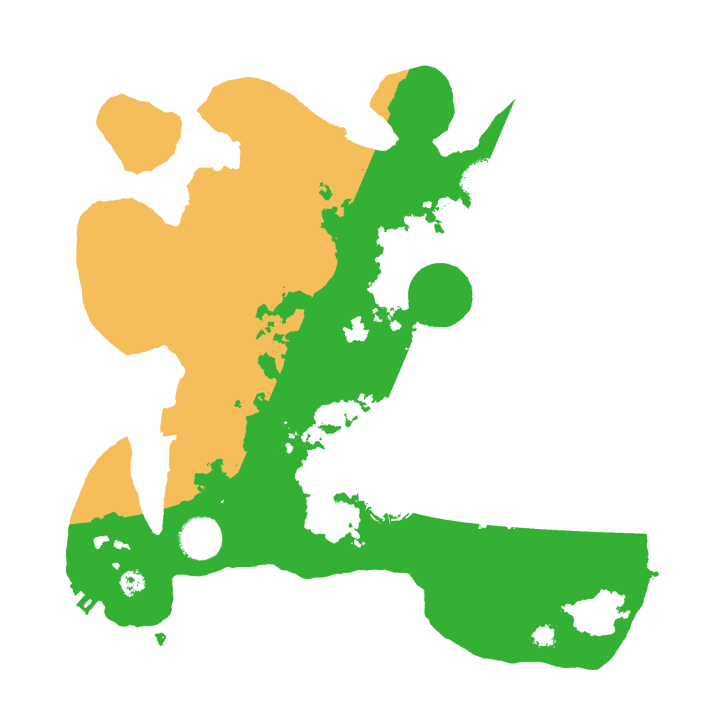 Biome Rust Map: Procedural Map, Size: 3000, Seed: 1546492119