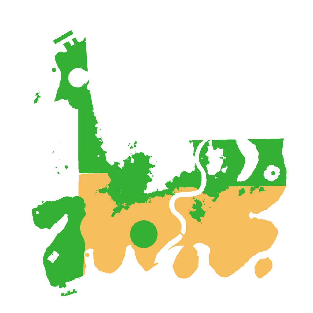 Biome Rust Map: Procedural Map, Size: 3000, Seed: 318508818