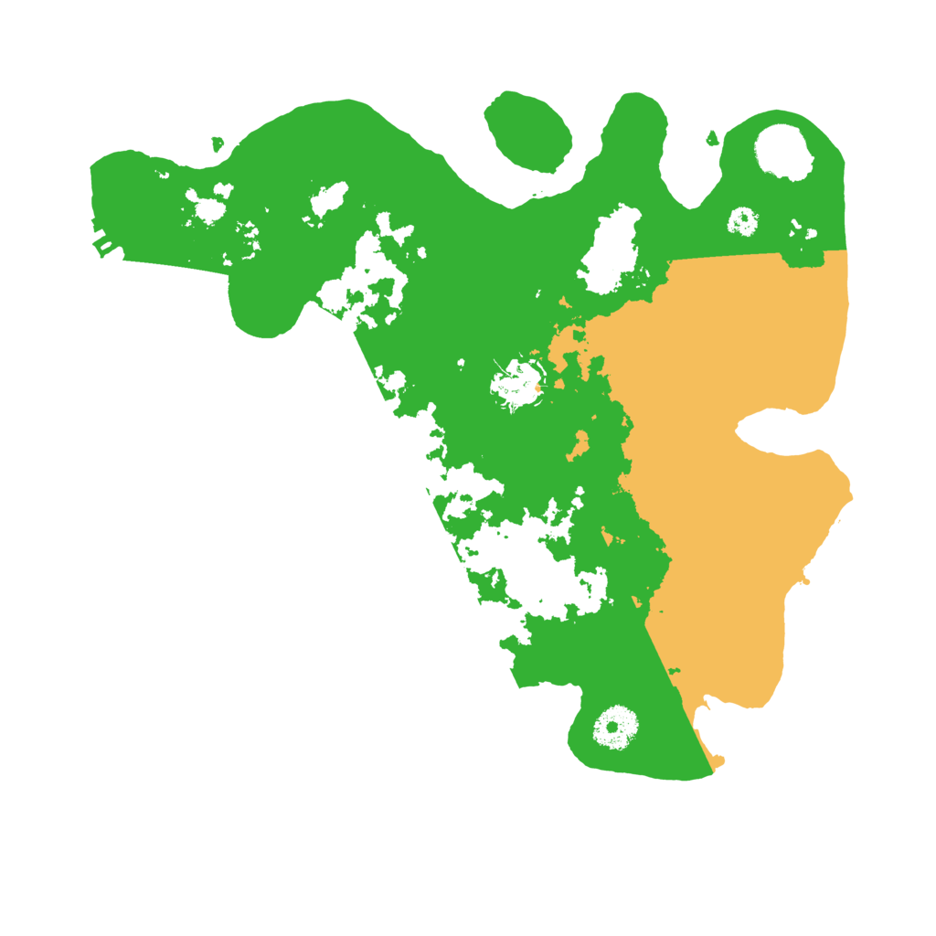 Biome Rust Map: Procedural Map, Size: 3250, Seed: 2086379380
