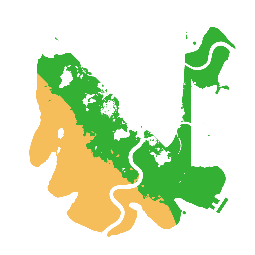 Biome Rust Map: Procedural Map, Size: 3000, Seed: 1796326735