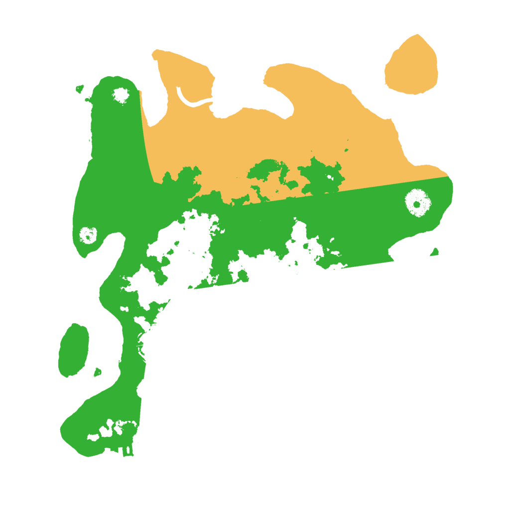 Biome Rust Map: Procedural Map, Size: 3000, Seed: 24619