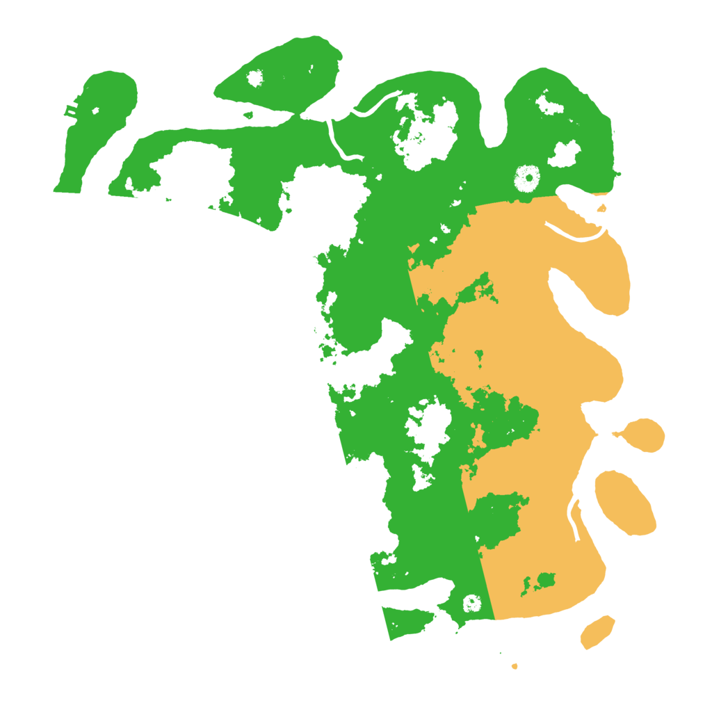 Biome Rust Map: Procedural Map, Size: 4000, Seed: 5548514