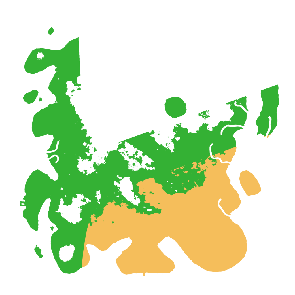 Biome Rust Map: Procedural Map, Size: 3800, Seed: 942444