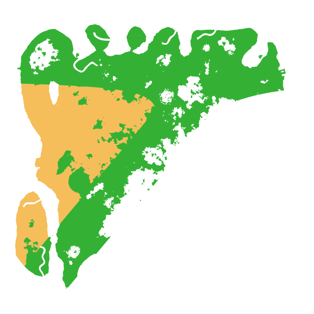 Biome Rust Map: Procedural Map, Size: 4000, Seed: 133733