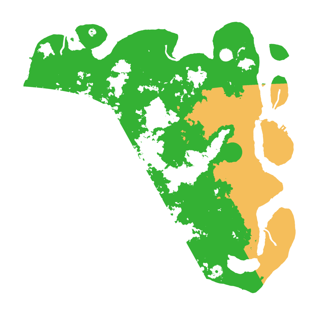 Biome Rust Map: Procedural Map, Size: 4250, Seed: 157134877