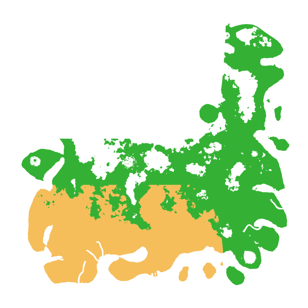 Biome Rust Map: Procedural Map, Size: 4500, Seed: 86319090