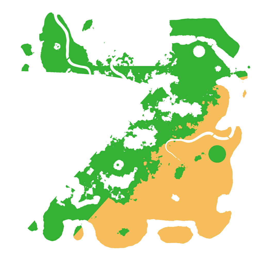 Biome Rust Map: Procedural Map, Size: 4000, Seed: 2034846158