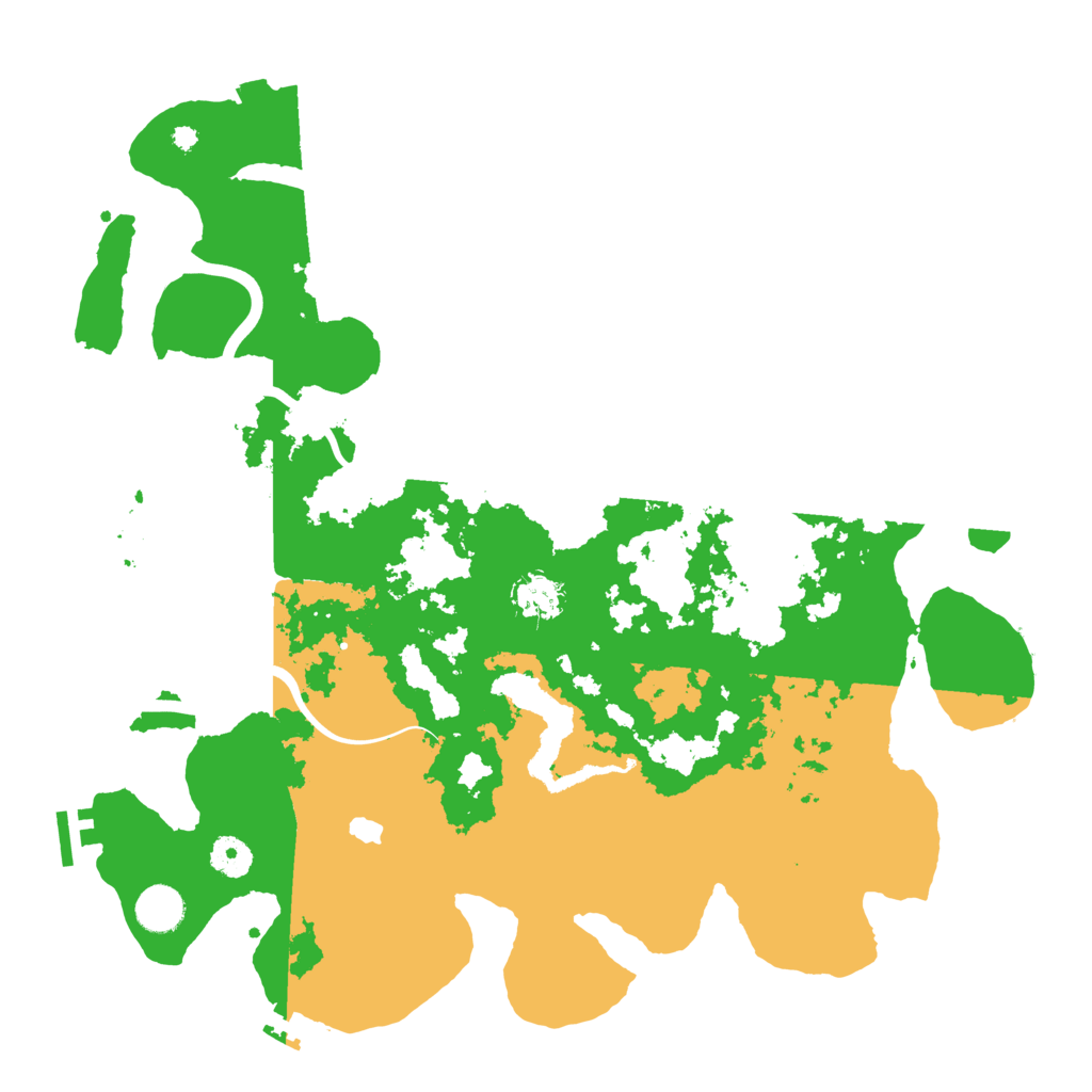 Biome Rust Map: Procedural Map, Size: 4000, Seed: 21392