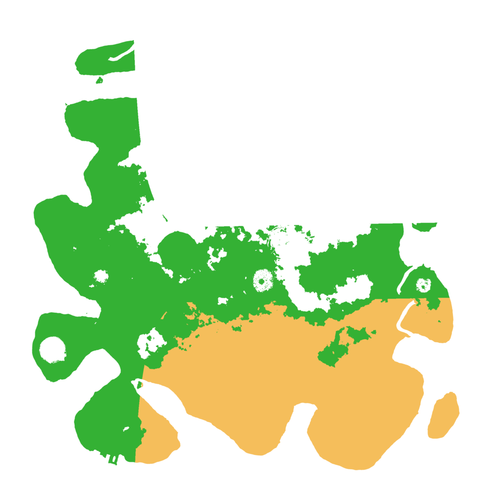 Biome Rust Map: Procedural Map, Size: 3500, Seed: 1515554868