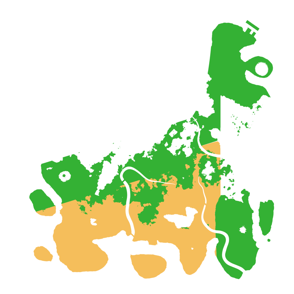 Biome Rust Map: Procedural Map, Size: 4000, Seed: 1712336274