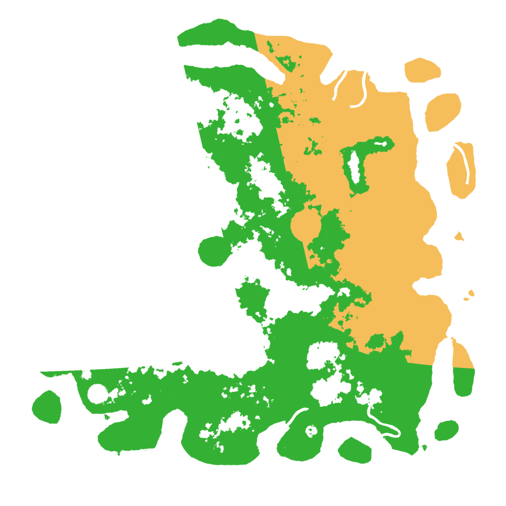 Biome Rust Map: Procedural Map, Size: 4500, Seed: 1271480750
