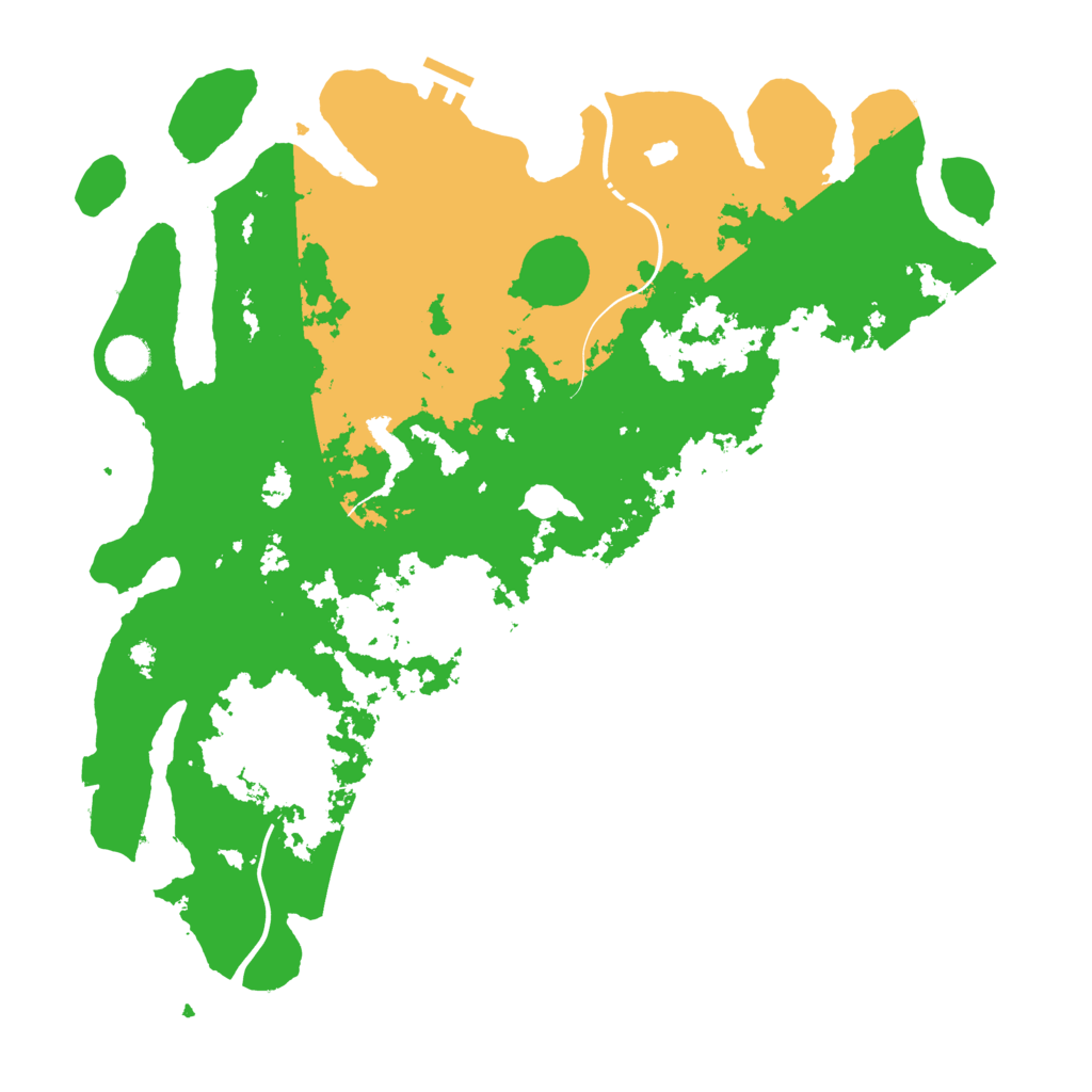 Biome Rust Map: Procedural Map, Size: 4250, Seed: 1470056027