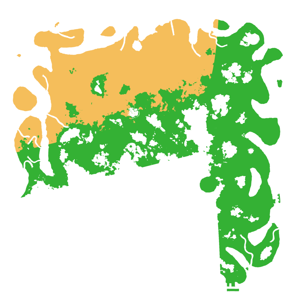 Biome Rust Map: Procedural Map, Size: 5000, Seed: 249839437
