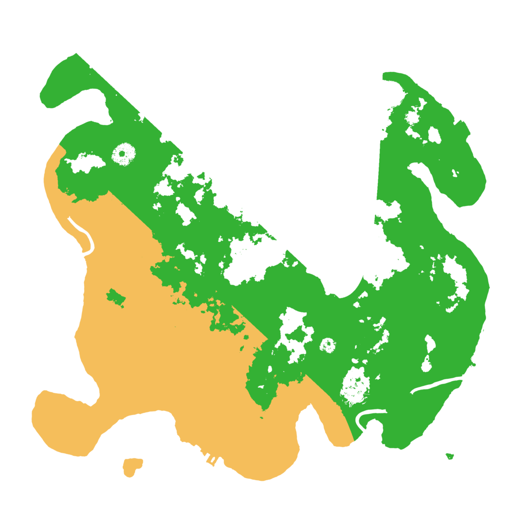 Biome Rust Map: Procedural Map, Size: 3500, Seed: 1733043928