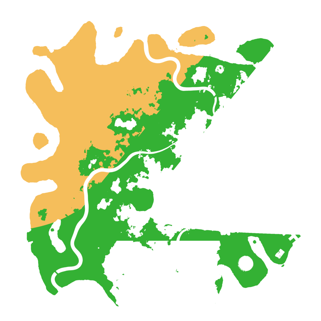 Biome Rust Map: Procedural Map, Size: 3800, Seed: 785432