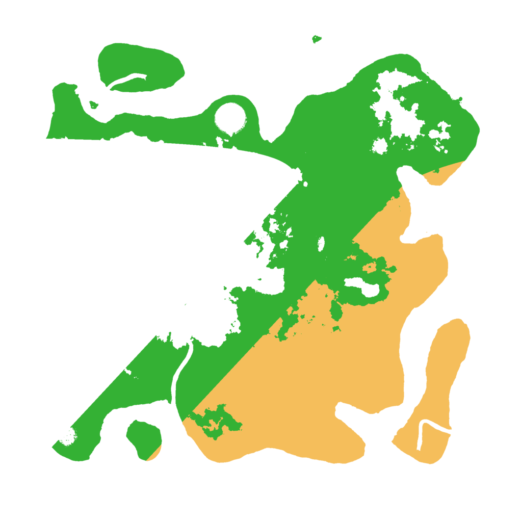 Biome Rust Map: Procedural Map, Size: 3000, Seed: 128607612