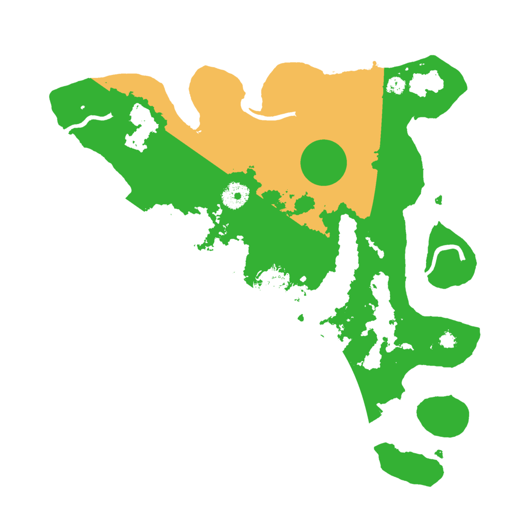 Biome Rust Map: Procedural Map, Size: 3000, Seed: 1477831120