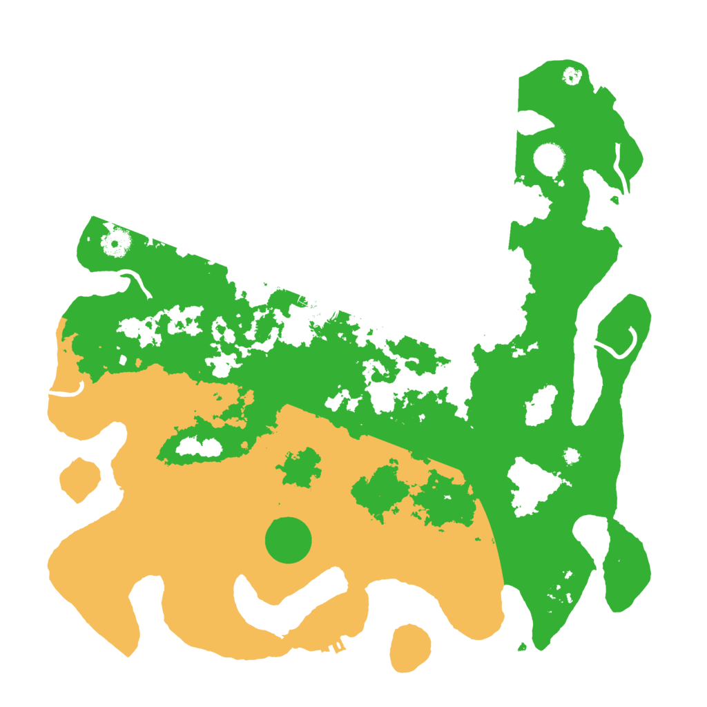 Biome Rust Map: Procedural Map, Size: 4000, Seed: 11211
