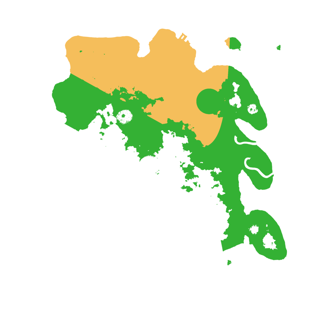 Biome Rust Map: Procedural Map, Size: 3250, Seed: 1868568794