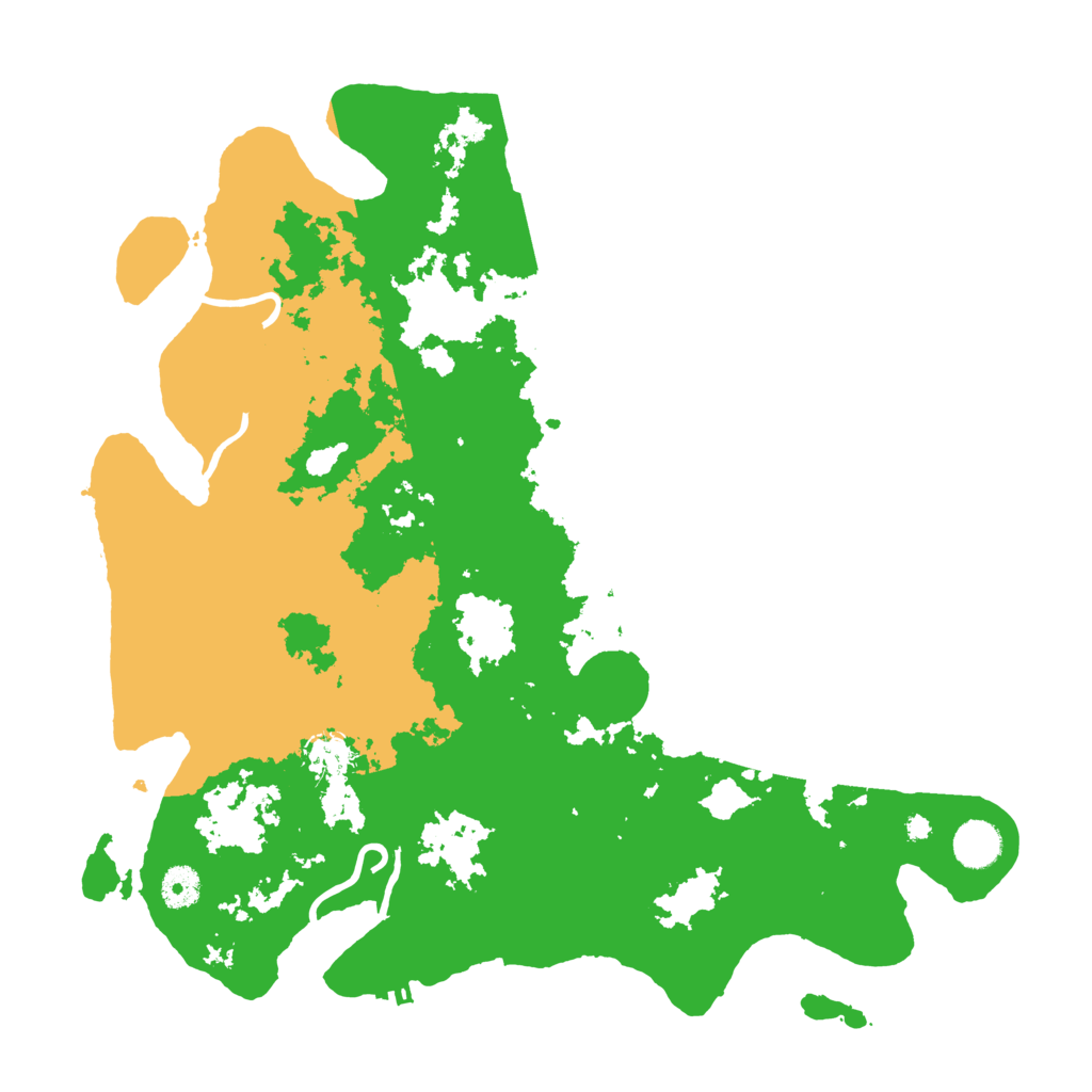 Biome Rust Map: Procedural Map, Size: 4000, Seed: 957592141