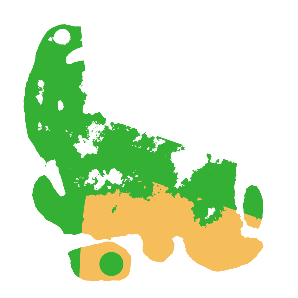 Biome Rust Map: Barren, Size: 3300, Seed: 707142560