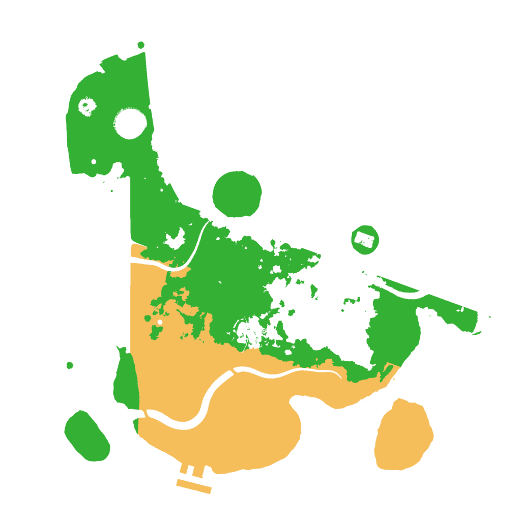 Biome Rust Map: Procedural Map, Size: 3000, Seed: 336548456