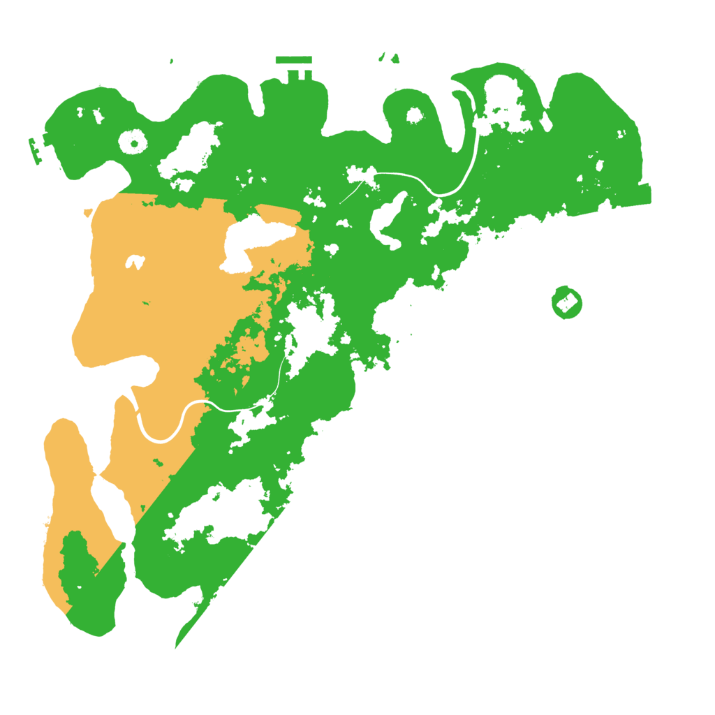 Biome Rust Map: Procedural Map, Size: 4000, Seed: 193749260