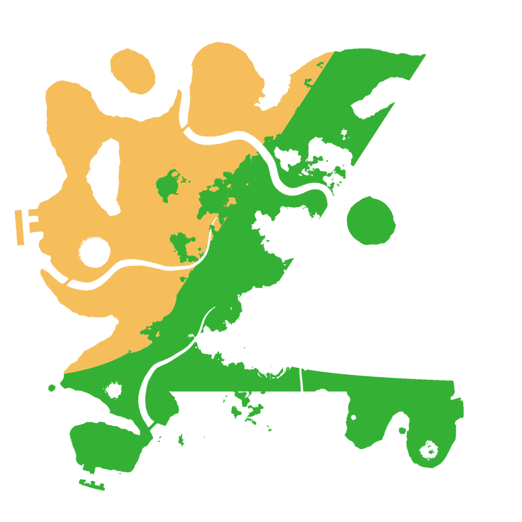 Biome Rust Map: Procedural Map, Size: 3000, Seed: 1427221909