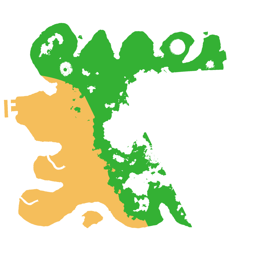 Biome Rust Map: Procedural Map, Size: 3000, Seed: 7601