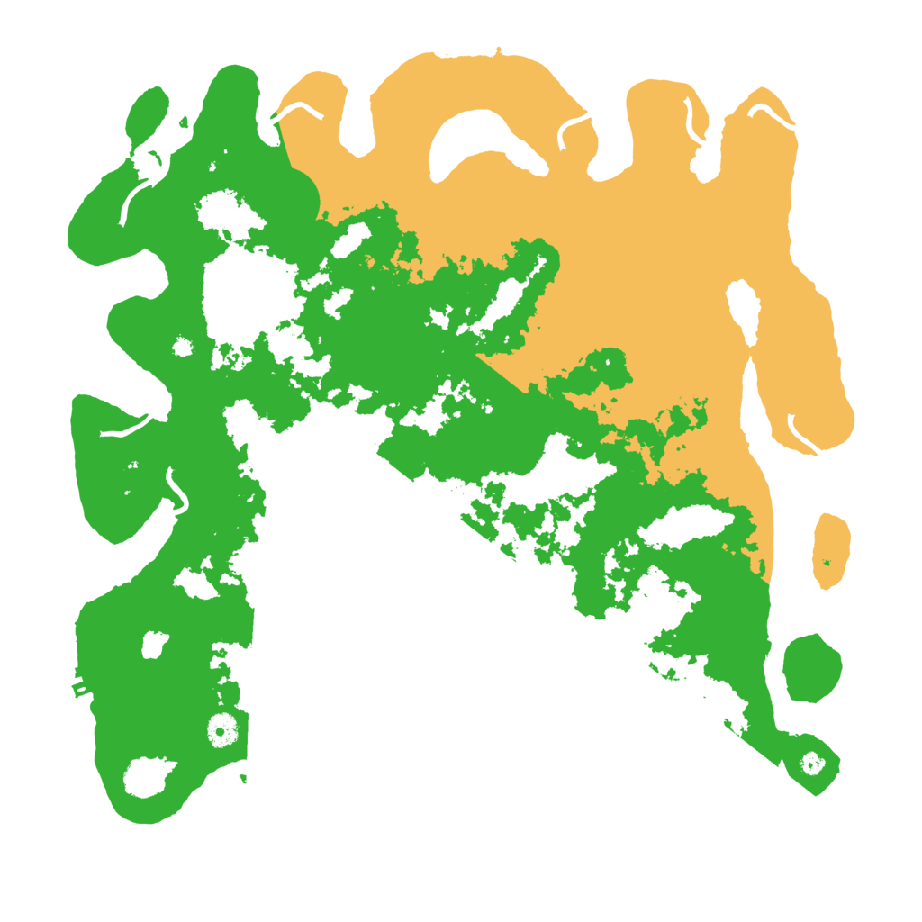 Biome Rust Map: Procedural Map, Size: 4250, Seed: 882383