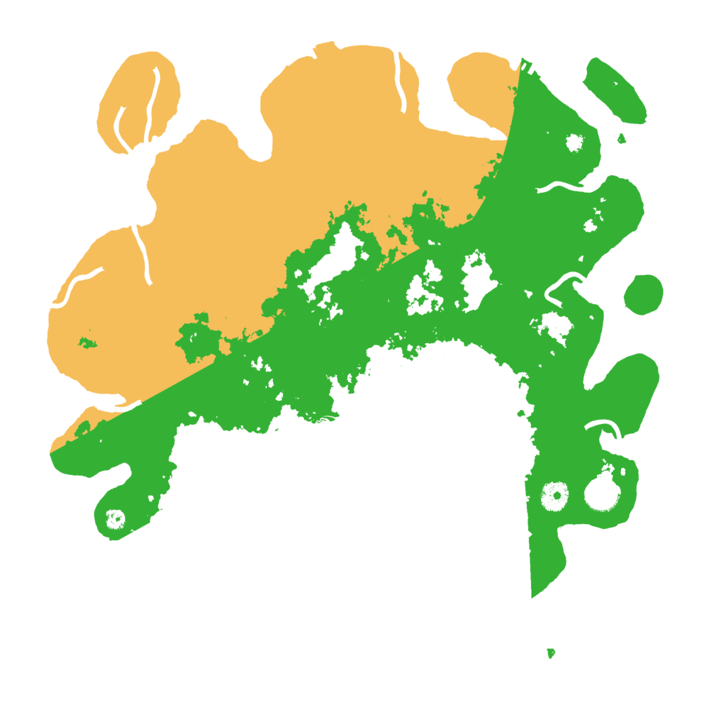 Biome Rust Map: Procedural Map, Size: 3800, Seed: 697550