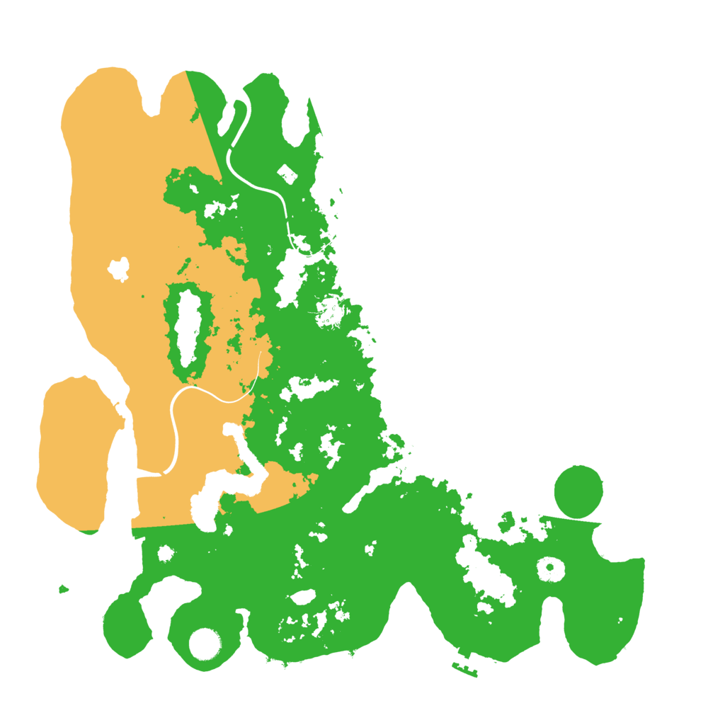 Biome Rust Map: Procedural Map, Size: 4000, Seed: 20514