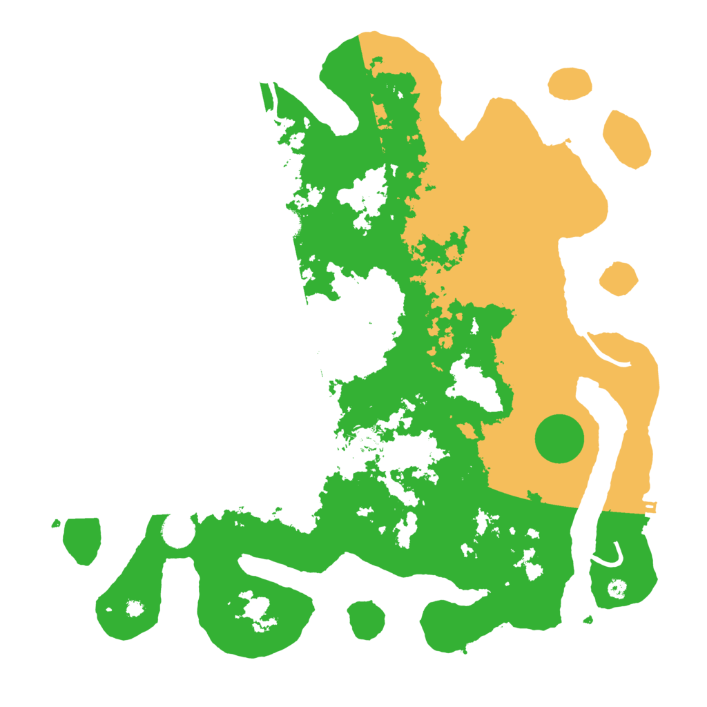 Biome Rust Map: Procedural Map, Size: 3800, Seed: 506608